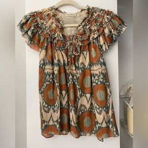 Ulla Johnson blouse/ top size 4 EUC